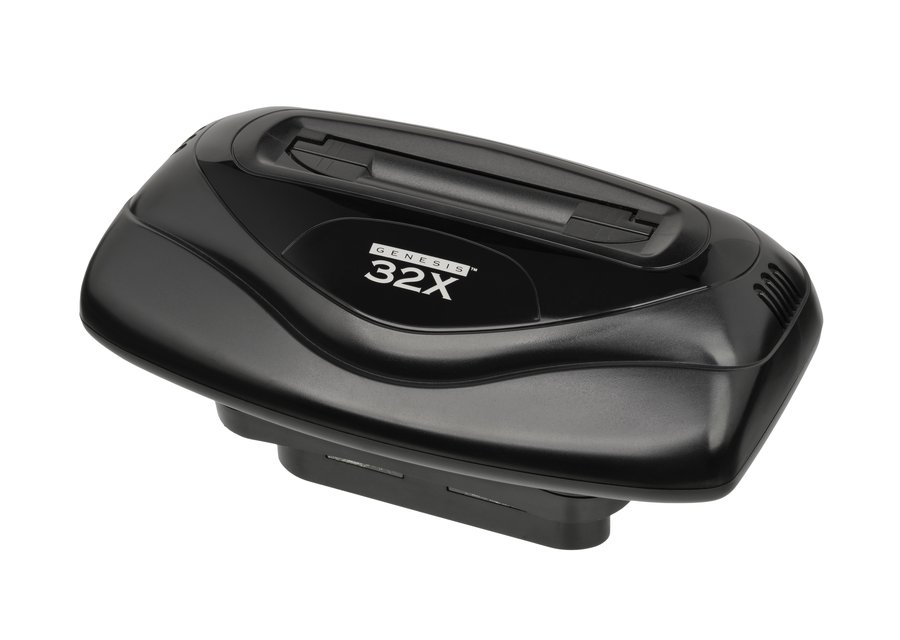 O Sega 32X encaixado em um Sega Genesis